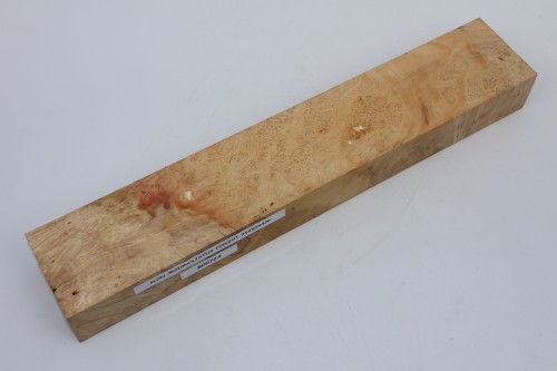 Klon jesionolistny czeczot Ash-leaf Maple Burl drewno na biżuterię wood for jewelry