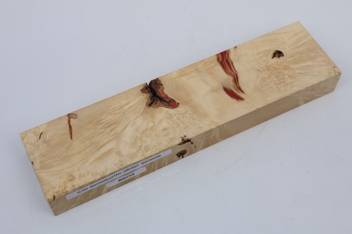 Klon jesionolistny czeczot Ash-leaf Maple Burl drewno na biżuterię wood for jewelry
