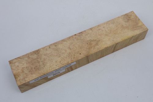 Klon jesionolistny czeczot Ash-leaf Maple Burl drewno na biżuterię wood for jewelry
