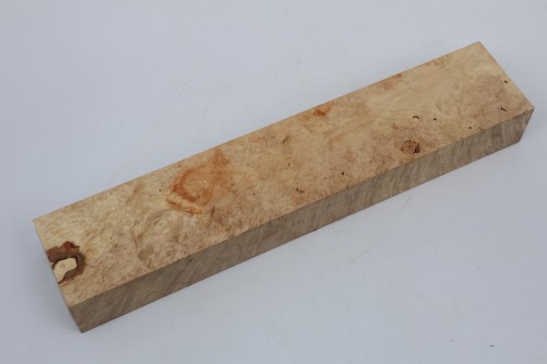 Klon jesionolistny czeczot Ash-leaf Maple Burl drewno na biżuterię wood for jewelry