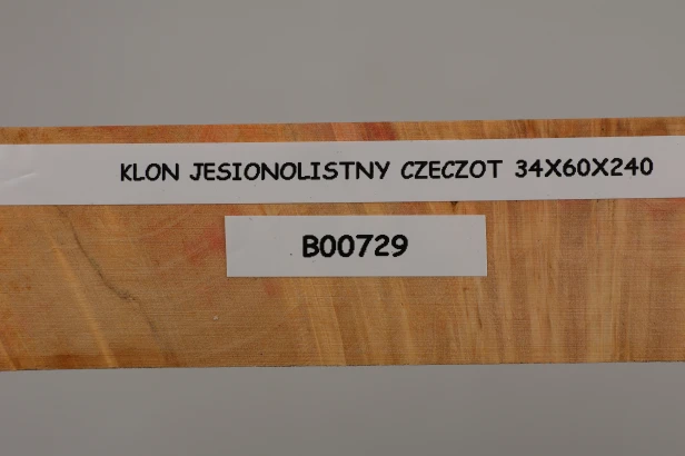 Klon jesionolistny czeczot Ash-leaf Maple Burl drewno na biżuterię wood for jewelry