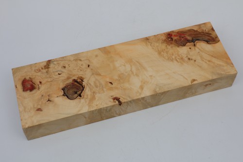 Klon jesionolistny czeczot Ash-leaf Maple Burl drewno na biżuterię wood for jewelry