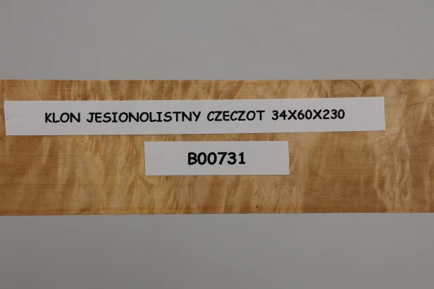Klon jesionolistny czeczot Ash-leaf Maple Burl drewno na biżuterię wood for jewelry