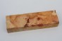 Klon jesionolistny czeczot Ash-leaf Maple Burl drewno na biżuterię wood for jewelry