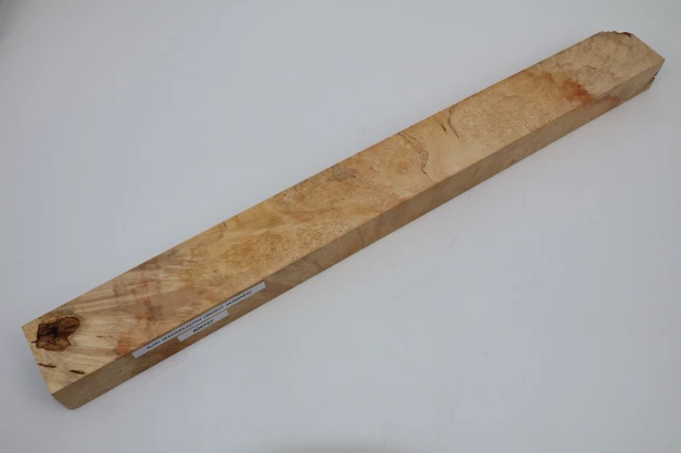 Klon jesionolistny czeczot Ash-leaf Maple Burl drewno na biżuterię wood for jewelry