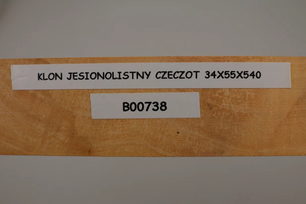 Klon jesionolistny czeczot Ash-leaf Maple Burl drewno na biżuterię wood for jewelry