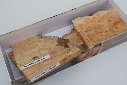 Jesion czeczot Burl Ash drewno na biżuterię wood for jewelry