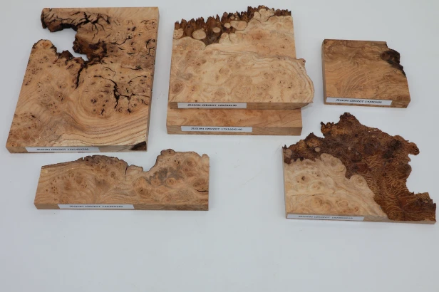 Jesion czeczot Burl Ash drewno na biżuterię wood for jewelry