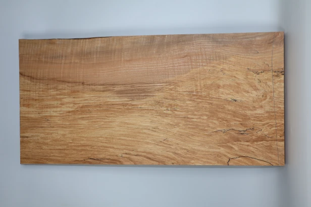 Jesion Spalted Fala Flame Ash deska drewniana wooden board