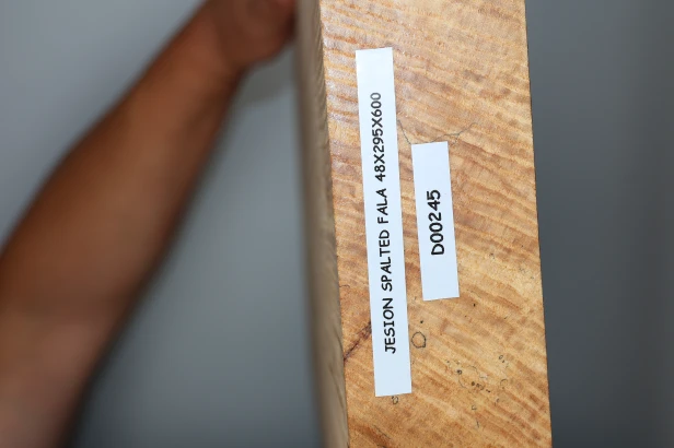 Jesion Spalted Fala Flame Ash deska drewniana wooden board