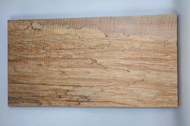 Jesion Spalted Fala Flame Ash deska drewniana wooden board