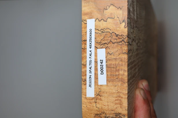 Jesion Spalted Fala Flame Ash deska drewniana wooden board