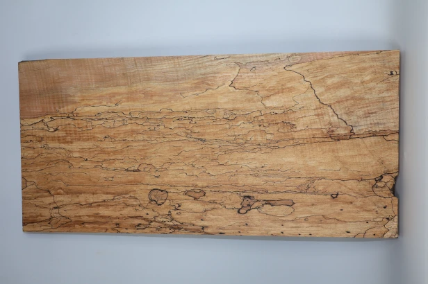 Jesion Spalted Fala Flame Ash deska drewniana wooden board