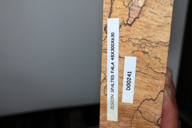 Jesion Spalted Fala Flame Ash deska drewniana wooden board