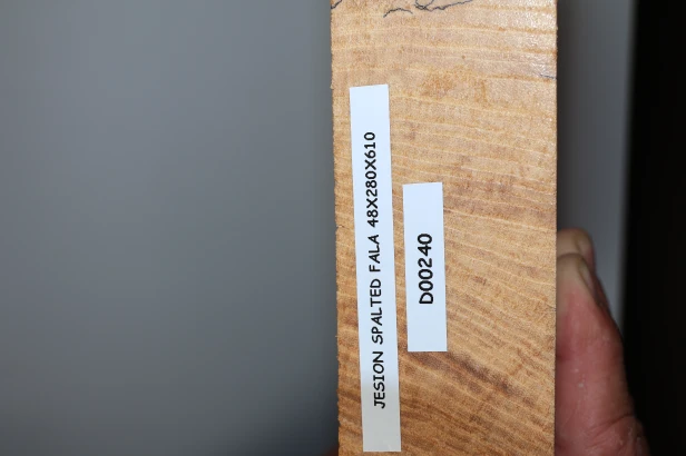 Jesion Spalted Fala Flame Ash deska drewniana wooden board