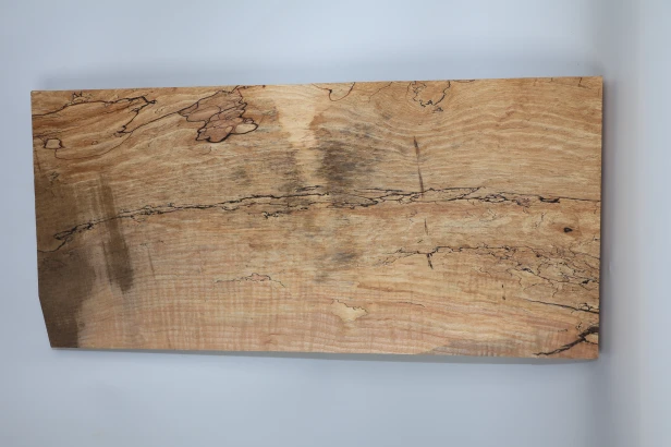 Jesion Spalted Fala Flame Ash deska drewniana wooden board