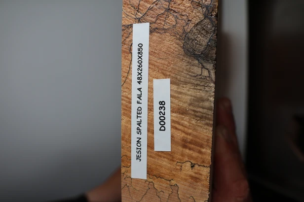 Jesion Spalted Fala Flame Ash deska drewniana wooden board