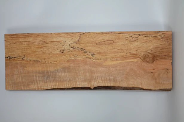 Jesion Spalted Fala Flame Ash deska drewniana wooden board