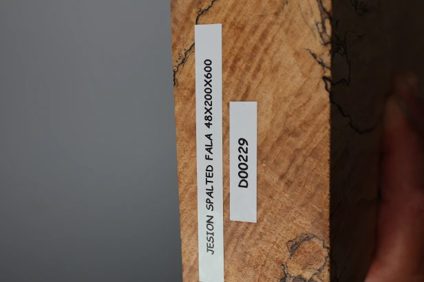 Jesion Spalted Fala Flame Ash deska drewniana wooden board