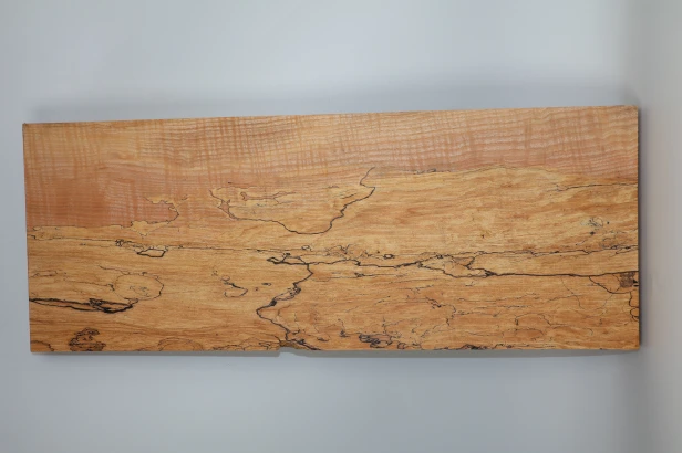 Jesion Spalted Fala Flame Ash deska drewniana wooden board