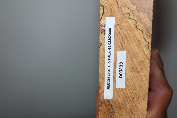 Jesion Spalted Fala Flame Ash deska drewniana wooden board
