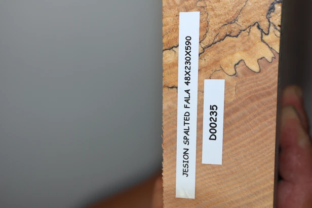 Jesion Spalted Fala Flame Ash deska drewniana wooden board