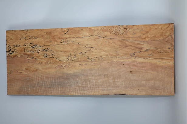 Jesion Spalted Fala Flame Ash deska drewniana wooden board