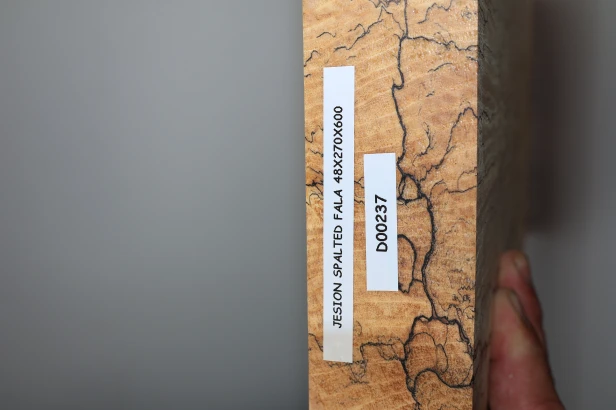 Jesion Spalted Fala Flame Ash deska drewniana wooden board
