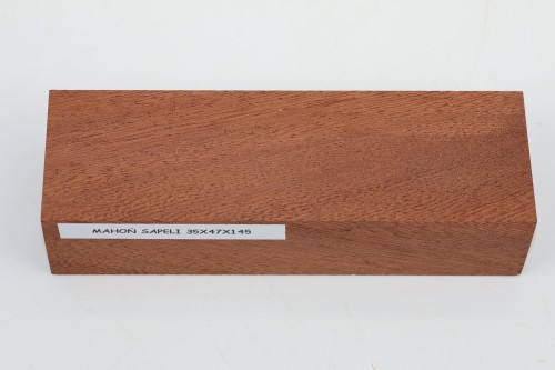 Mahoń Mahogany Sapele drewno na rękojeść noża wood for knife