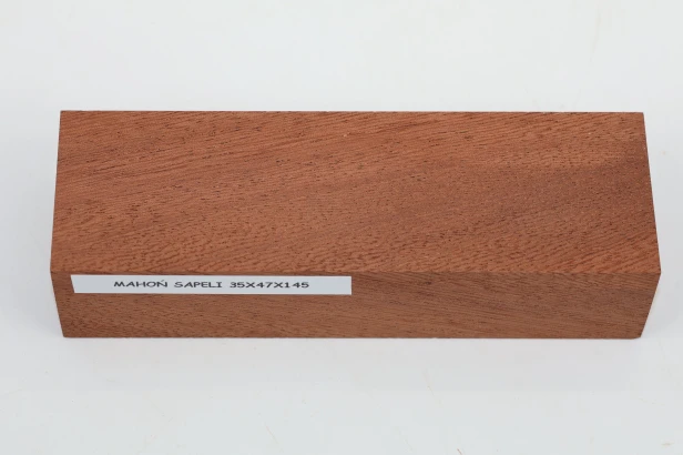 Mahoń Mahogany Sapele drewno na rękojeść noża wood for knife