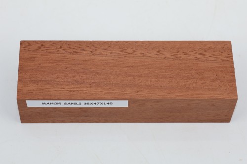 Mahoń Mahogany Sapele drewno na rękojeść noża wood for knife