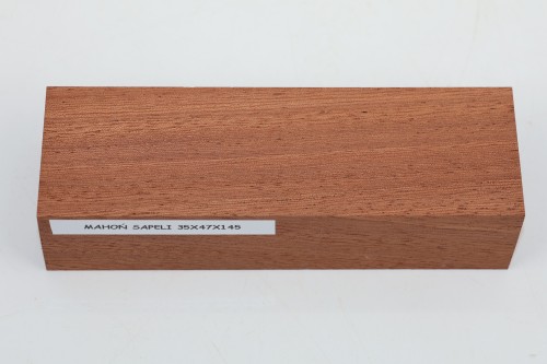 Mahoń Mahogany Sapele drewno na rękojeść noża wood for knife