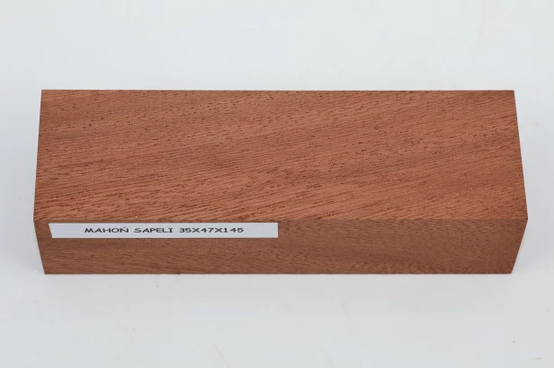 Mahoń Mahogany Sapele drewno na rękojeść noża wood for knife