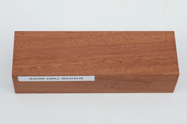 Mahoń Mahogany Sapele drewno na rękojeść noża wood for knife