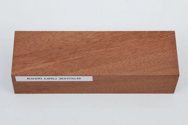 Mahoń Mahogany Sapele drewno na rękojeść noża wood for knife