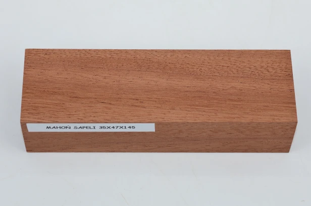 Mahoń Mahogany Sapele drewno na rękojeść noża wood for knife