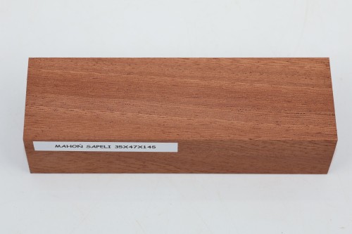 Mahoń Mahogany Sapele drewno na rękojeść noża wood for knife