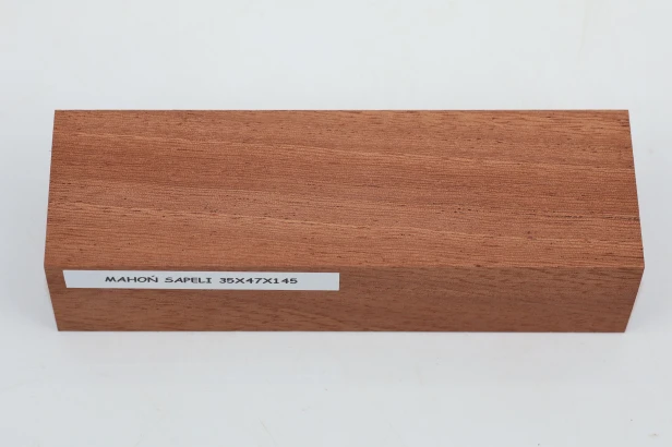 Mahoń Mahogany Sapele drewno na rękojeść noża wood for knife