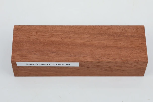 Mahoń Mahogany Sapele drewno na rękojeść noża wood for knife