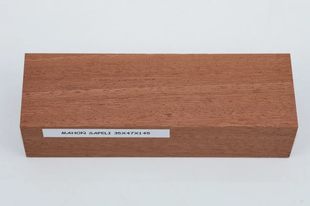 Mahoń Mahogany Sapele drewno na rękojeść noża wood for knife