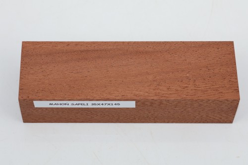 Mahoń Mahogany Sapele drewno na rękojeść noża wood for knife