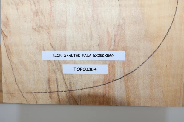 Klon Fala Spalted Maple Flame drewniany top na gitarę guitar top