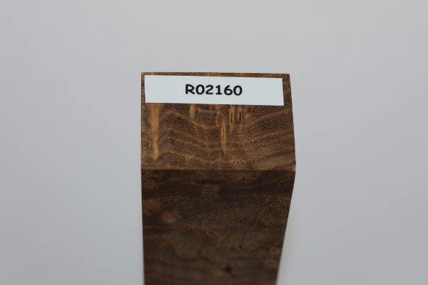 Jesion czeczot Burl Ash antracytowo-karmelowe stabilizowane drewno na rękojeść noża anthracite-caramel stabilized wood for knife