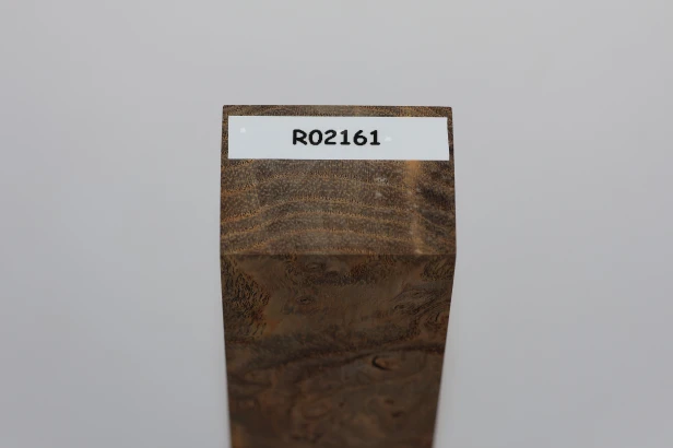 Jesion czeczot Burl Ash antracytowo-karmelowe stabilizowane drewno na rękojeść noża anthracite-caramel stabilized wood for knife