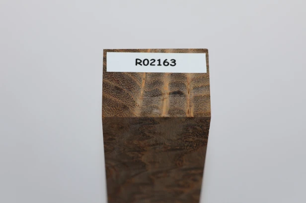 Jesion czeczot Burl Ash antracytowo-karmelowe stabilizowane drewno na rękojeść noża anthracite-caramel stabilized wood for knife