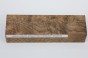 Jesion czeczot Burl Ash antracytowo-karmelowe stabilizowane drewno na rękojeść noża anthracite-caramel stabilized wood for knife