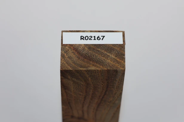Jesion czeczot Burl Ash antracytowo-karmelowe stabilizowane drewno na rękojeść noża anthracite-caramel stabilized wood for knife