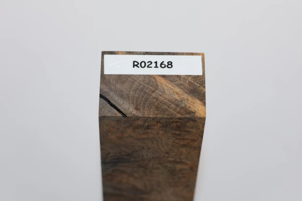 Jesion czeczot Burl Ash antracytowo-karmelowe stabilizowane drewno na rękojeść noża anthracite-caramel stabilized wood for knife