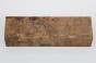 Jesion czeczot Burl Ash antracytowo-karmelowe stabilizowane drewno na rękojeść noża anthracite-caramel stabilized wood for knife