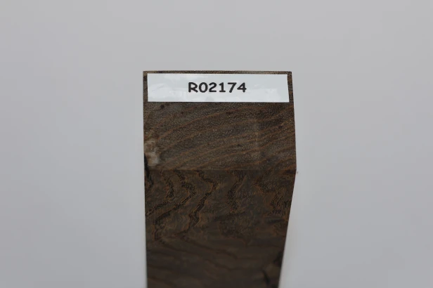 Jesion czeczot Burl Ash antracytowo-karmelowe stabilizowane drewno na rękojeść noża anthracite-caramel stabilized wood for knife
